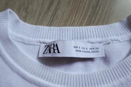 Úpletové svetríkové tričko zara, zara,s