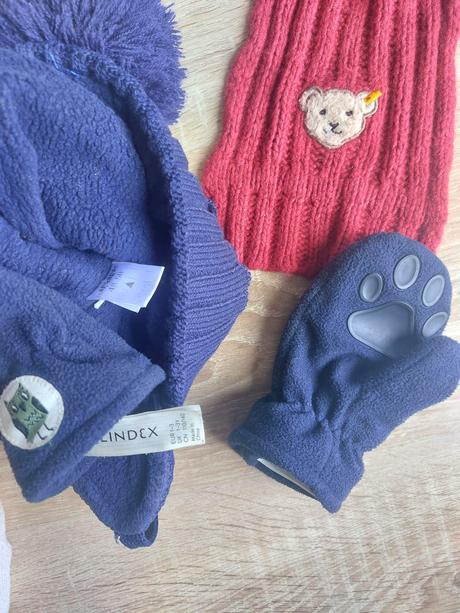 Šál, čiapka, rukavice (steiff, lindex) 2-3r, lindex,98