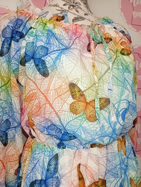 Farebné šaty m/l, m