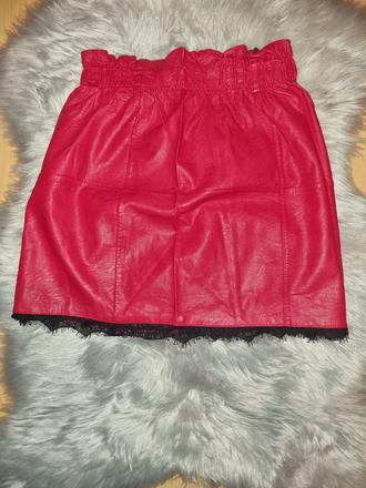 Dámska kožeková sukňa, 