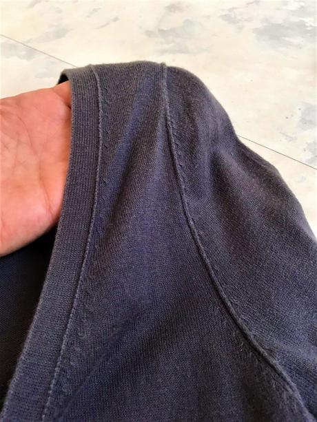 Tenučký bavlnený svetrík na leto, xs