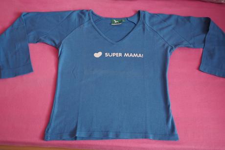 Dámske tričko super mama, s