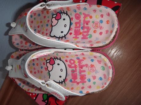 Detské žabky hello kitty, setino,28