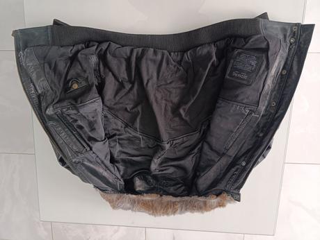 Redskins kožená bunda bombera, m