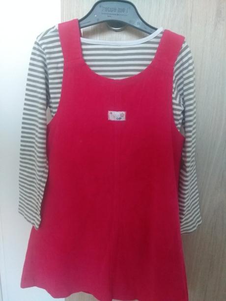 Mencestrove saty s trickom vel. 116, 116