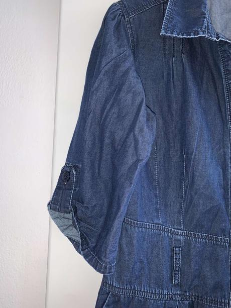 Riflové šaty s/m, orsay,m