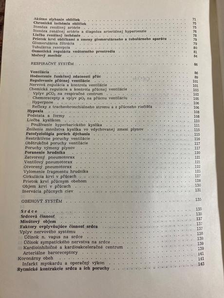 Klinická fyziológia pre chirurgov, 