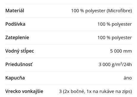 Zimná lyžiarská kombinéza, pidilidi,128