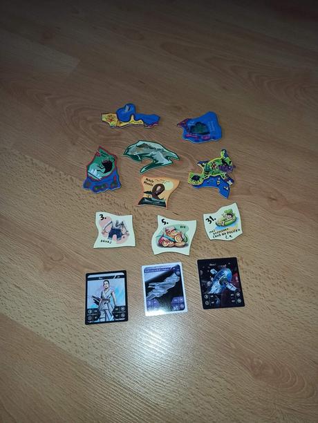 Kartičky a magnetky z kauflandu,