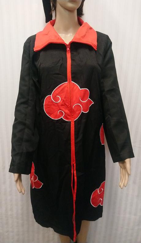Kostým set dopln a plášť naruto shippuden akatsuki,