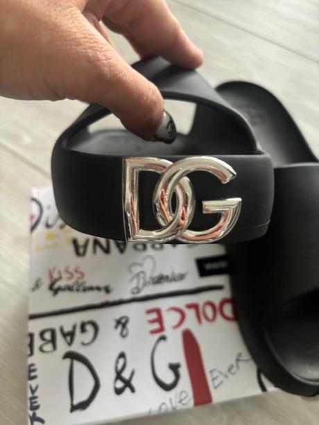 Šľapky dolce & gabbana, dolce&gabbana,38