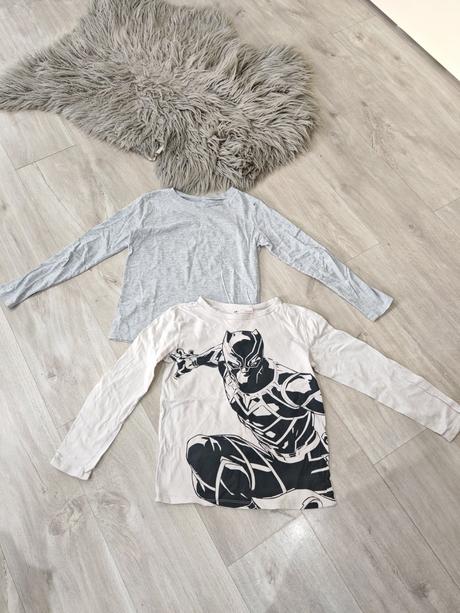 2tricka hm, bavlna 134-140, h&m,134