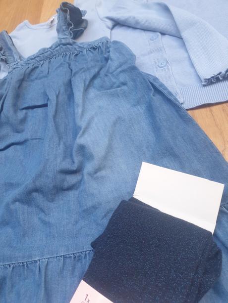 Pompdelux svetlomodrý svetrik, pompdelux,104