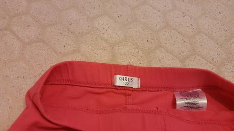 Dievčenské legíny veľkosť 122, 122