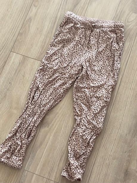 Tkane nohavice na leto, h&m,134