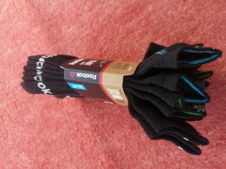 Reebok ponožky 6ks veľkosť 36-42, reebok,36 - 42