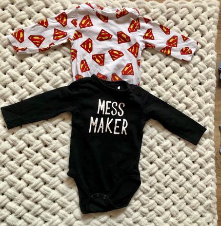 2ks body s dlhým rukávom, 62