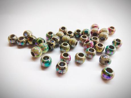 Koralky 4, 6, 8 mm, nite, stuhy, ostatne, 