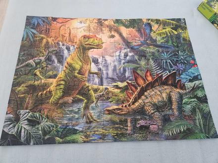 Puzzle dinosaury,