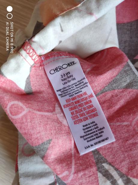 Kvetovane saty, cherokee,98