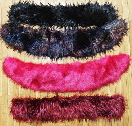 Šály z umelej kožušiny, 