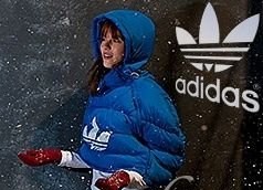 Syto modre poncho s kapuckou adidas ve. 34 /xs/s, adidas,s