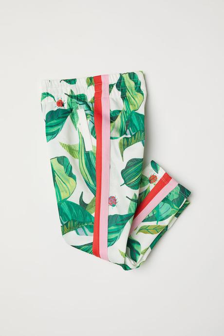 Štýlové športové tepláky michelle morin, h&m,134