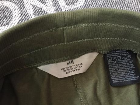 Chlapcenske tenke teplaky 3ks balenie, 7-8 rokov, h&m,128