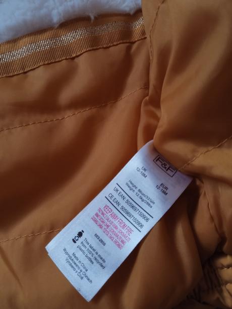 Zimny kabát, f&f,86