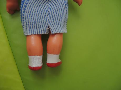 Retro bábika gumotex pavlínka,