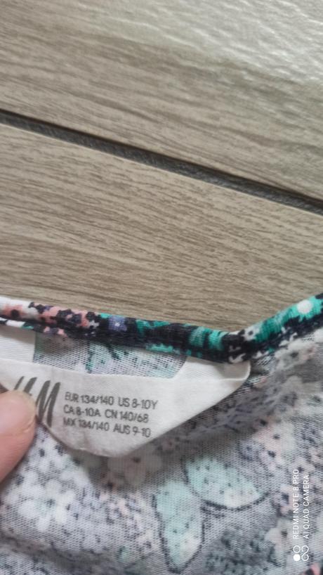 Šaty h&m 134/140, h&m,134