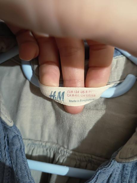 Košeľa, h&m,134