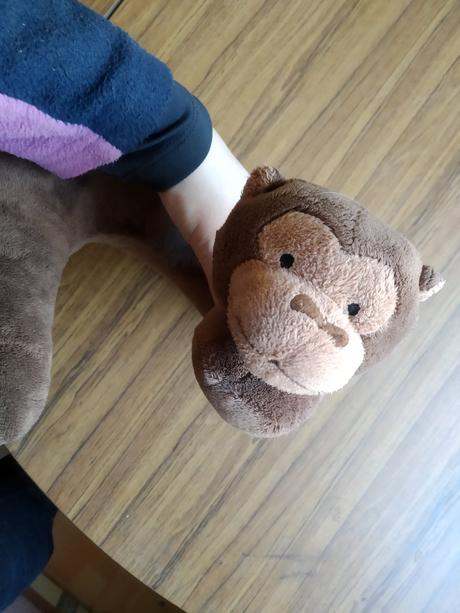 Vankúš pre deti opicka,