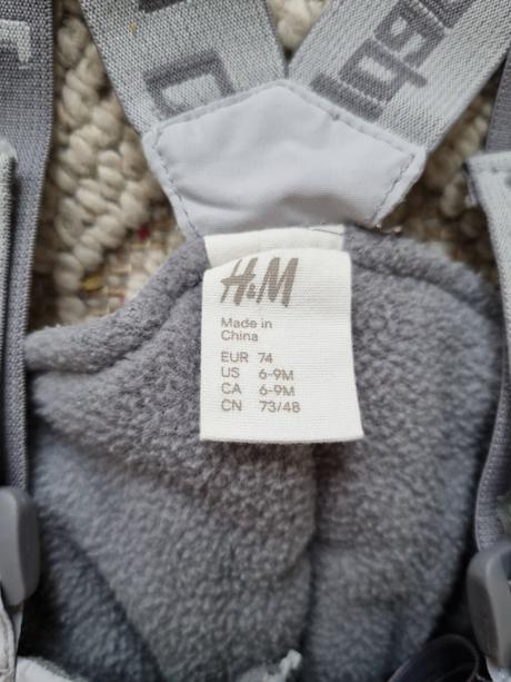 Oteplovacky zn. h&m, h&m,74