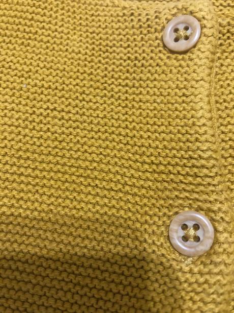 Horčicový sveter, h&m,68