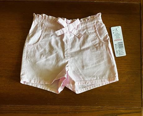 Bavlnené kraťasky s mašličkou, f&f,116