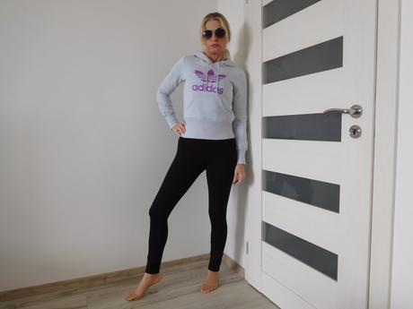 Mikinka + leginy bavlnené, 36, adidas,36