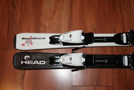 Lyže head 107 cm , lyžiarky nordica, head,100-109 cm