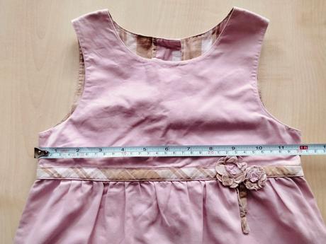 Hrubšie bavlnené šaty, h&m,110