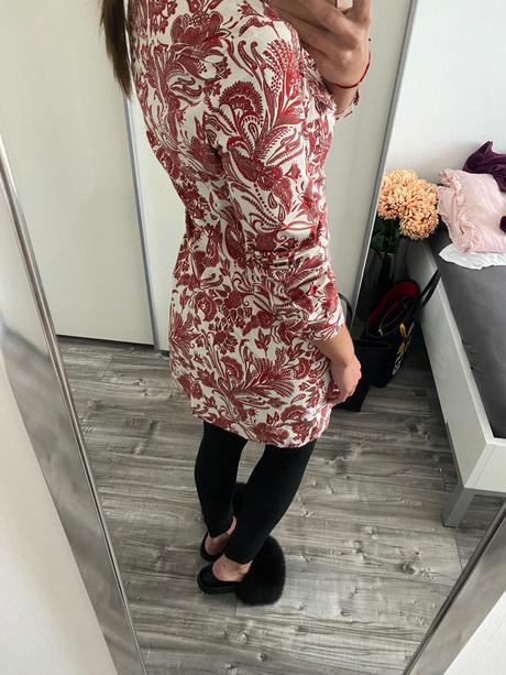 Vzorované šaty please, s