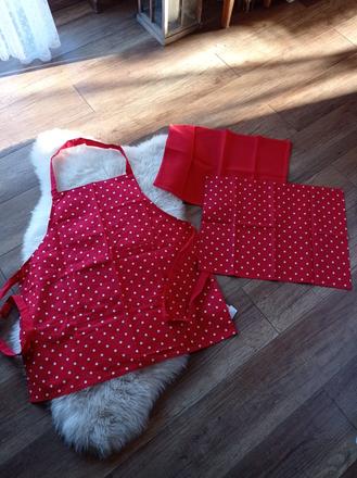 Vysokokvalitný set bavlna dámska zásterka,, 