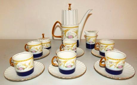 Porcelánová starožitná súprava,