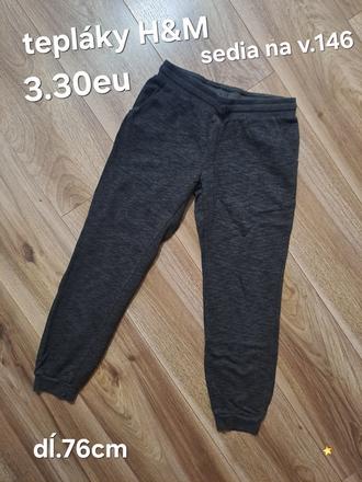 Tepláky h&m, h&m,146