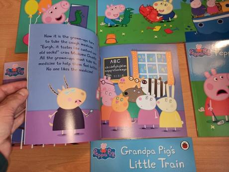 Peppa pig - taštička zošitkových kníh s cd, 