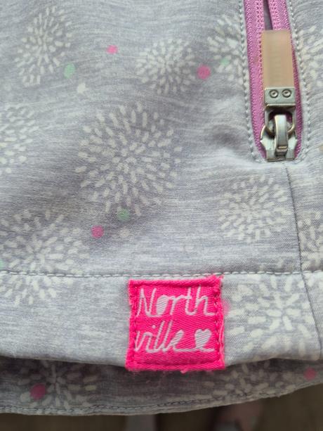 Dievčenská softshellová bunda northville + darček, 116