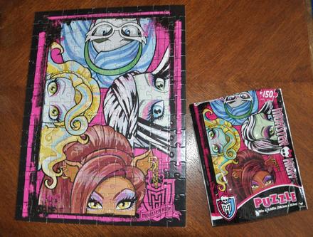 Puzzle monster high 150,