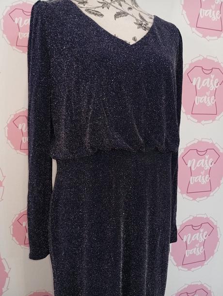 Trblietavé šaty 44/46, f&f,44