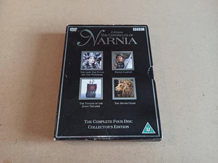 Dvd chronicles of narnia complete 4 disks, 