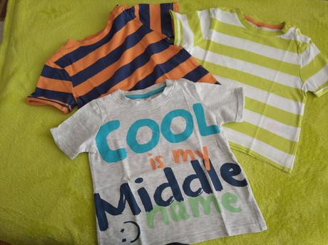 Tričká 3ks veľ.1-2 rok z.f&f, f&f,80