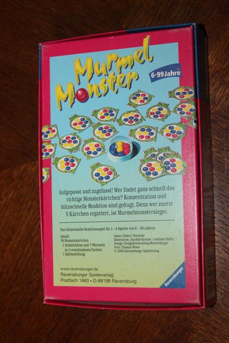 Hra murmel monster-guľôčková príšerka - od 6 rokov,